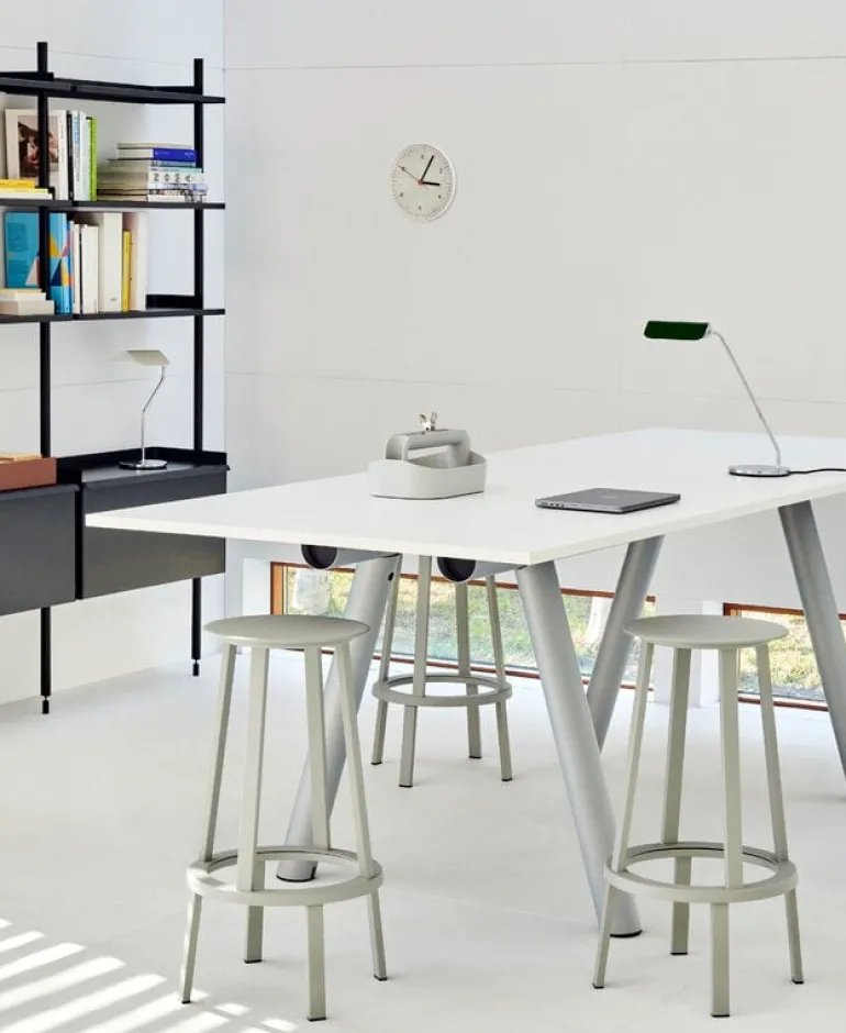 HAY Pier System 132 hylla, 2 kolumner, PS svart