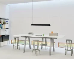 HAY Pier System 132 hylla, 2 kolumner, PS svart