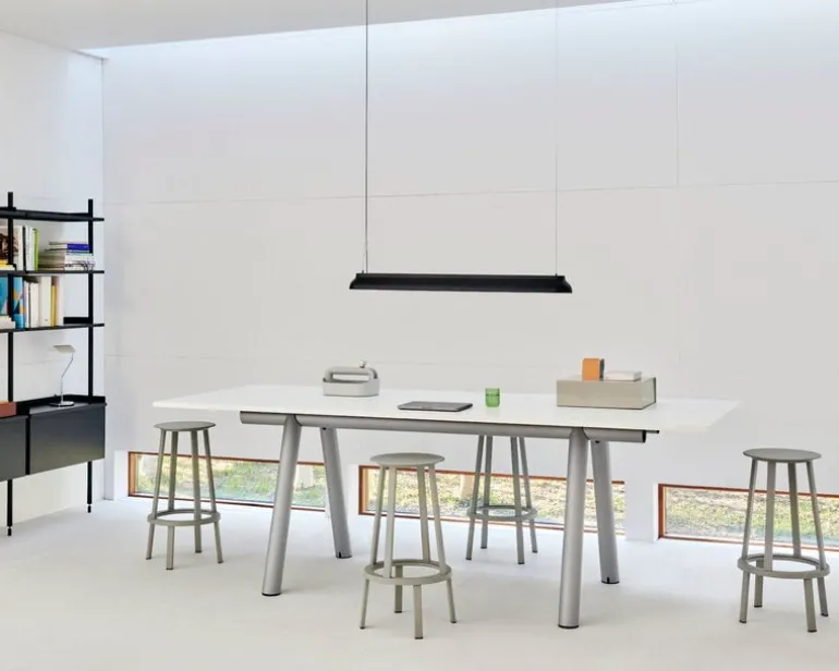 HAY Pier System 132 hylla, 2 kolumner, PS svart