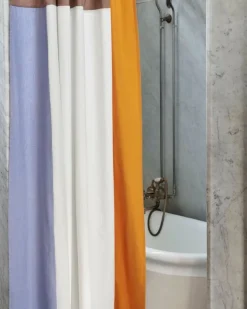 HAY Pivot duschdraperi, 180 x 200 cm, grädde