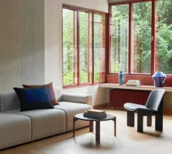 HAY Ram kudde, 48 x 60 cm, mörkblå