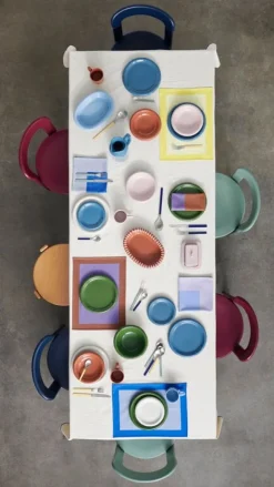 HAY Ram servett, 40 x 40 cm, gul