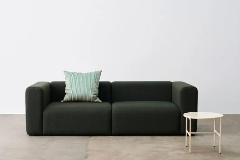 HAY Rebar sidobord 45 cm, alabaster - beige marmor