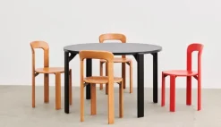 HAY Rey bord, 128 cm, djupt svart - vulcano