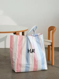 HAY Rey bord, 128 cm, guld - elfenbensvit