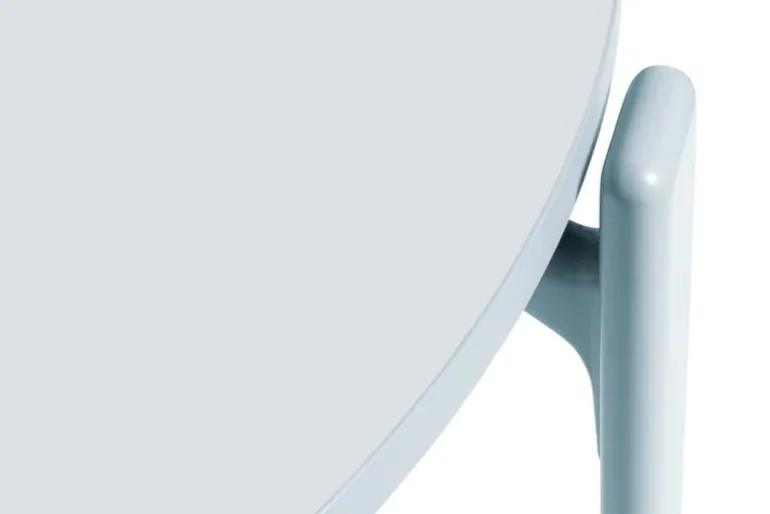 HAY Rey bord, 128 cm, skifferblå - guld