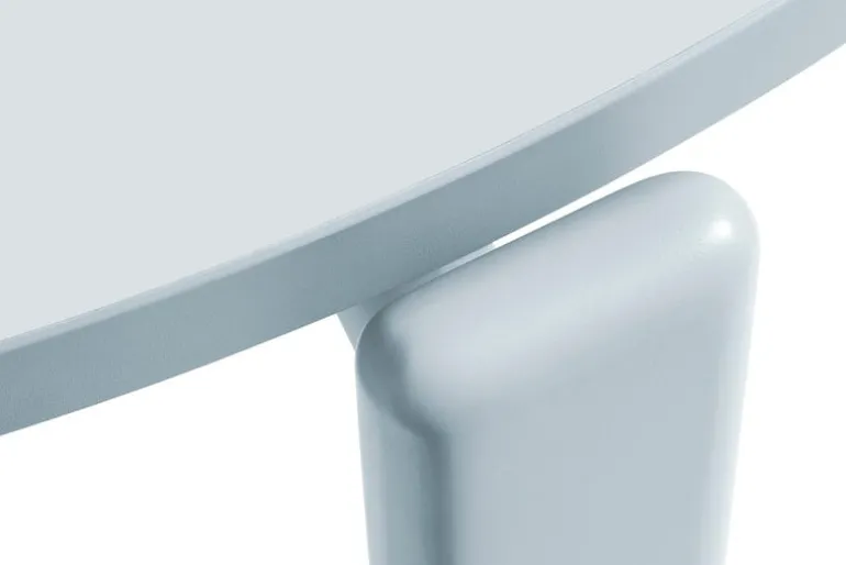 HAY Rey bord, 128 cm, skifferblå - guld