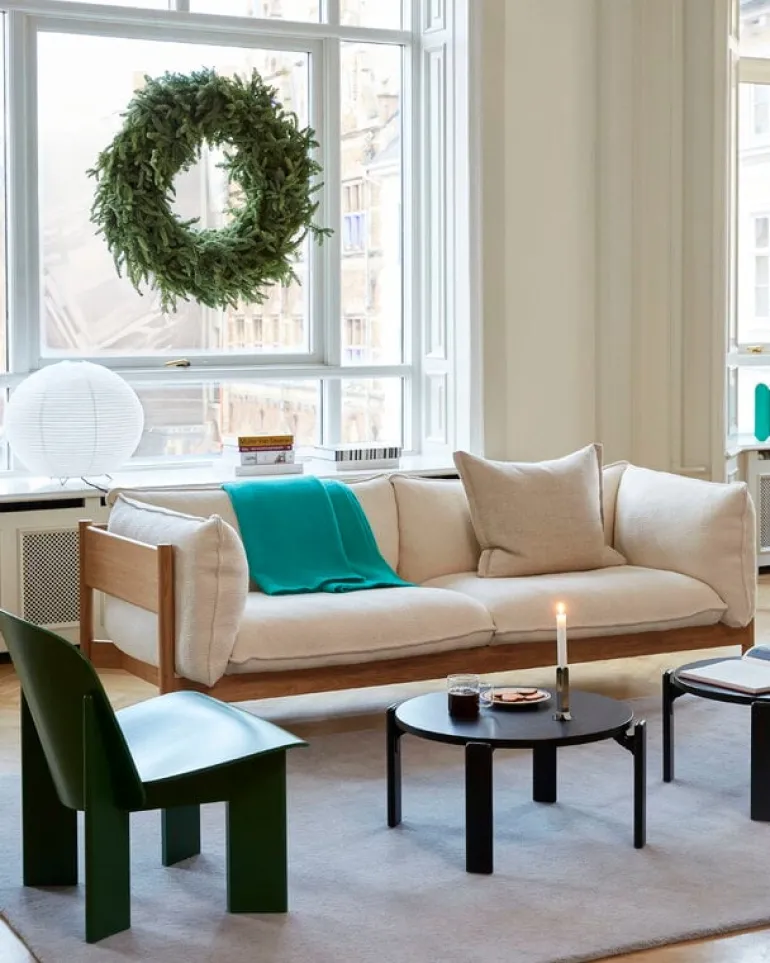 HAY Rey soffbord, 66,5 cm, djupt svart