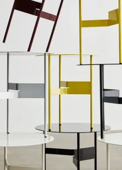 HAY Shim, soffbord, diam. 45 cm, h. 51 cm, ljusgul