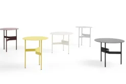 HAY Shim, soffbord, diam. 45 cm, h. 51 cm, ljusgul