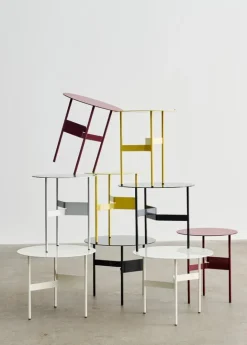 HAY Shim, soffbord, diam. 45 cm, h. 51 cm, ljusgul