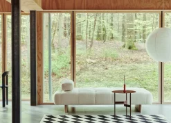 HAY Shim, soffbord, diam. 45 cm, h. 51 cm, bordeaux