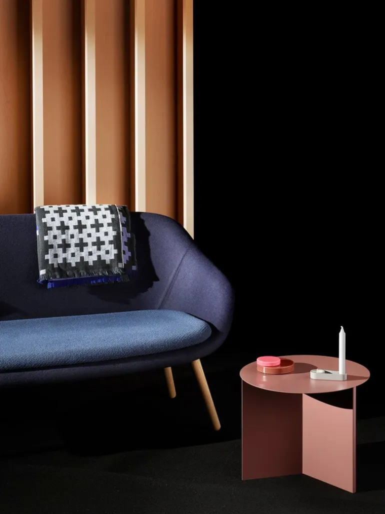 HAY Slit bord, runt, vit