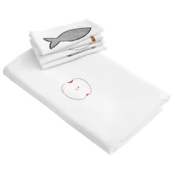 HAY Sobremesa duk, 140 x 300 cm, vit