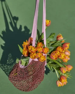 HAY Sobremesa nätpåse, burgundy