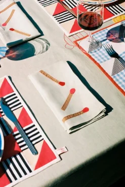 HAY Sobremesa servett, 4 st, vit