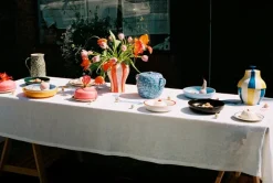 HAY Sobremesa Stripe kakburk, blå - gul