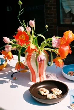 HAY Sobremesa Stripe vas, S, röd