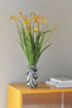 HAY Splash vas, ”polokrage”, XS, kaffe – vit