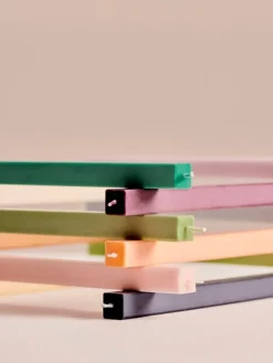 HAY Square ljus, 4-pack, mörk