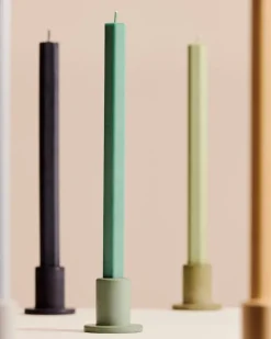 HAY Square ljus, 4-pack, mörk