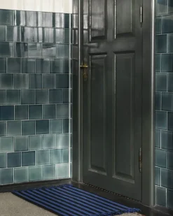 HAY Stripes and Stripes ullmatta, 200 x 60 cm, blå