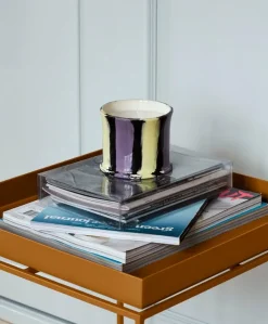 HAY Tray medium kvadratiskt brickbord, toffee