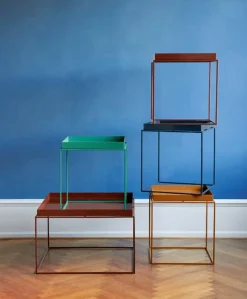 HAY Tray stort brickbord, chocolate