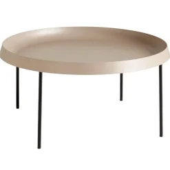 HAY Tulou soffbord 75 cm, mocca - svart