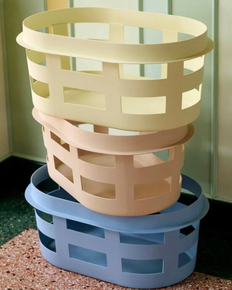 HAY Tvättkorg S, ljusgul