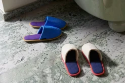 HAY Waffle tofflor, one size, krämmulti