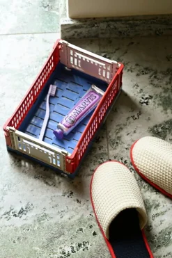 HAY Waffle tofflor, one size, krämmulti