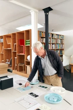 HAY Wall Clock, svart