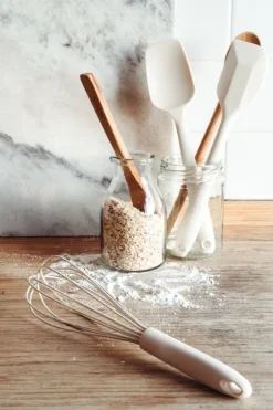 Heirol Royal Pearl stekspade/slev, 27 cm, silikon