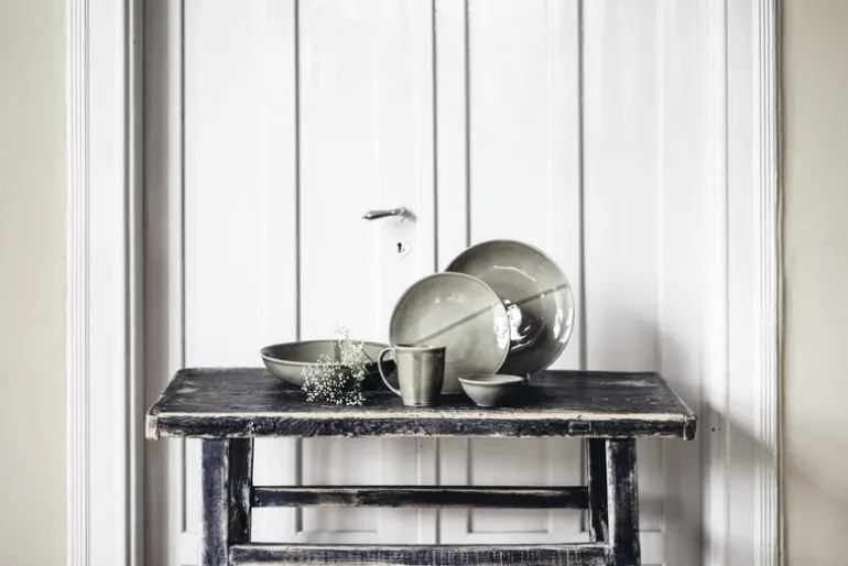 Heirol Smooth skål, 12 cm, oliv