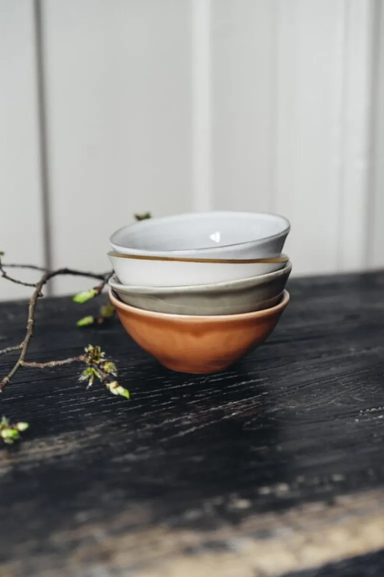 Heirol Smooth skål, 12 cm, oliv