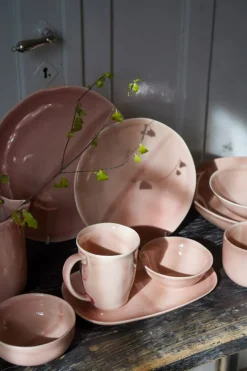 Heirol Smooth skål, 12 cm, rosenröd