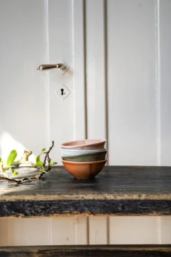 Heirol Smooth skål, 12 cm, rosenröd