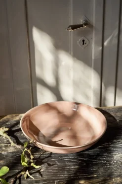 Heirol Smooth skål, 28 cm, rosenröd