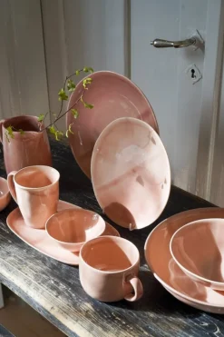 Heirol Smooth skål, 28 cm, rosenröd