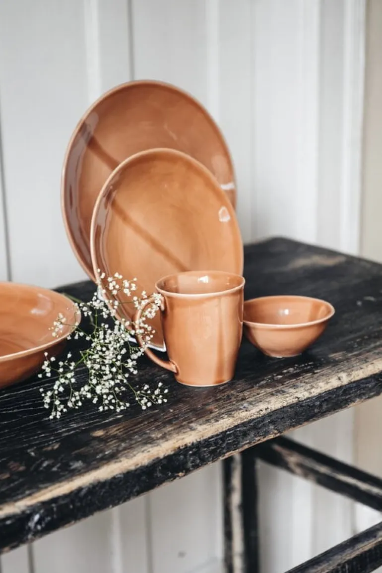 Heirol Smooth tallrik, 23 cm, terrakotta