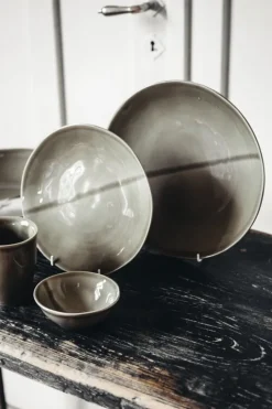 Heirol Smooth tallrik, 28 cm, oliv