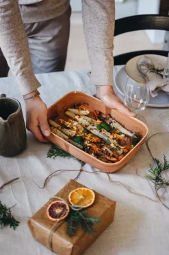 Heirol Svelte ugnsfast form, 30 cm, terrakotta