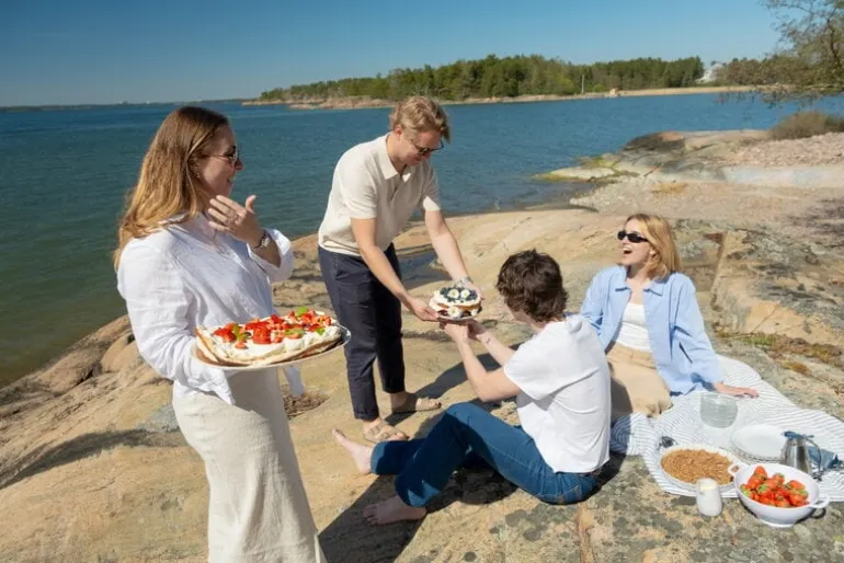 Heirol Twist tallrik, 23 cm, sten