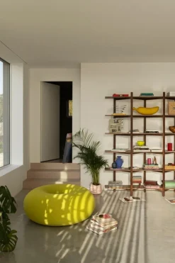 Hem Boa sittpuff, sulfur yellow