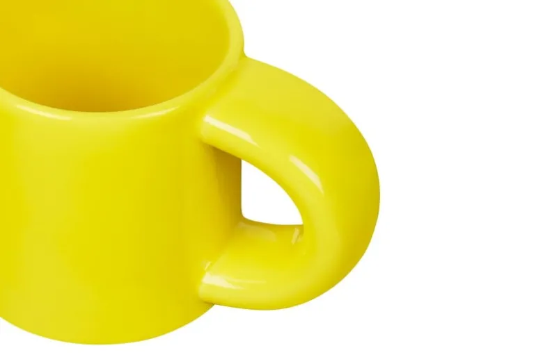 Hem Bronto espressokopp, 4 st, gul