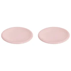 Hem Bronto tallrik, 2 st, rosa