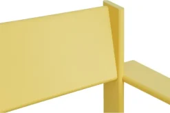 Hem Bullnose, fåtölj, gul
