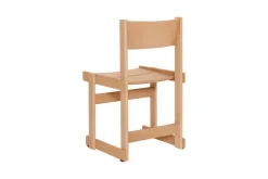 Hem Bullnose, stol, naturlig bok