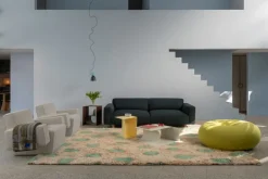 Hem Glyph Alpha sidobord, grå vit